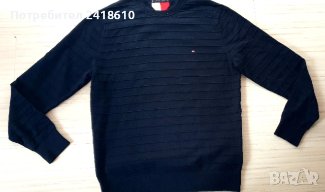 Tommy Hilfiger Cotton / Knit Mens Size M НОВО! ОРИГИНАЛ! Мъжки Памучен Пуловер!