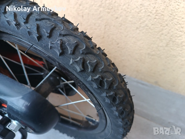 Детско колело 14" B- twin за момче/ момиче, снимка 2 - Велосипеди - 54037943