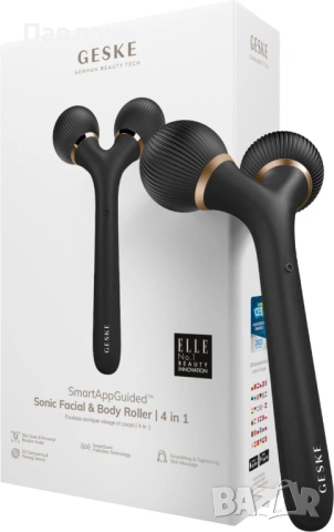 GESKE Sonic Face & Body Roller 4 в 1, снимка 5 - Масажори - 53123679