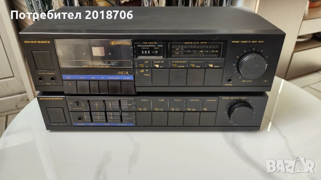 Усилвател и дек Marantz, снимка 2 - Ресийвъри, усилватели, смесителни пултове - 52471373
