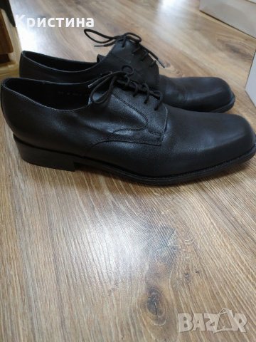 Нови мъжки официални обувки естествена кожа, снимка 2 - Официални обувки - 33930378