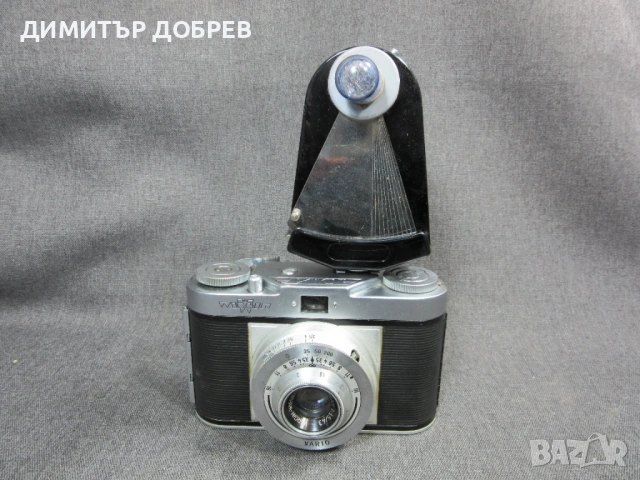 СТАР РЕТРО ФОТОАПАРАТ WIRGIN EDIXA СЪС СВЕТКАВИЦА, снимка 4 - Антикварни и старинни предмети - 54157283