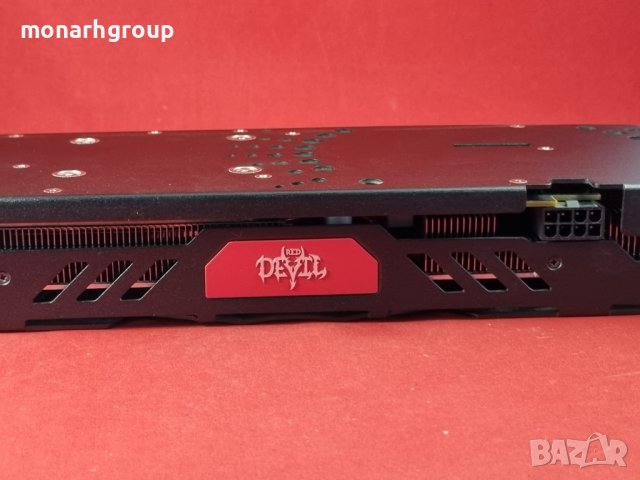 Видео карта PowerColor RED DEVIL Radeon RX 480 8GB GDDR5 PCI Express 3.0 CrossFireX Support ATX Vide, снимка 6 - Видеокарти - 36845596