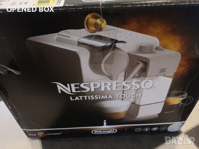 Кафемашина с капсули Nespresso Lattissima Touch EN560.B, снимка 13 - Кафемашини - 39965858