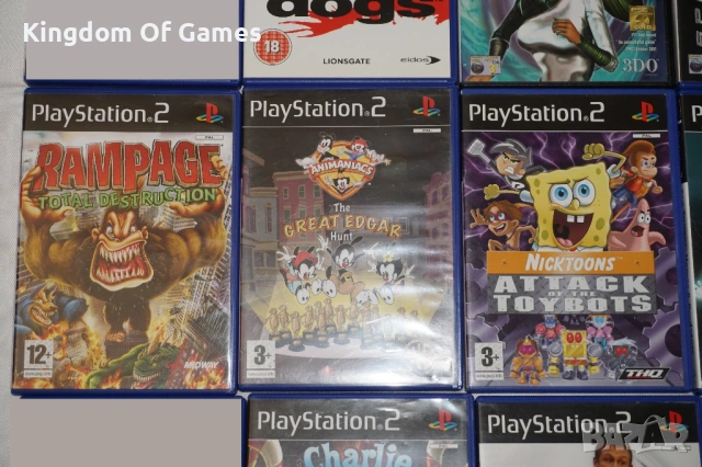 Игри за PS2 Reservoir Dogs/Rampage/Animaniacs/Portal Runner/Nicktoons/Top Trumps/50 Cent Bulletproof, снимка 4 - Игри за PlayStation - 54081325