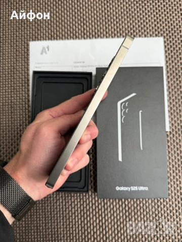 НОВ! *ЛИЗИНГ* Samsung Galaxy S25 Ultra 12/256Gb Titanium Gray 24М ГАР, снимка 7 - Samsung - 52403573