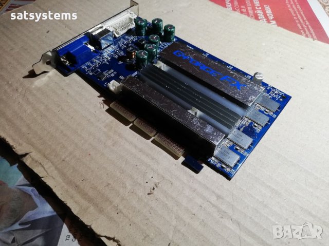 Видео карта NVidia GeForce Albatron FX5200P 128MB DDR 128bit AGP, снимка 4 - Видеокарти - 31791015