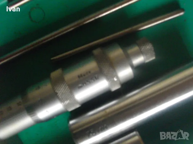 НОВ РУСКИ СССР USSR МИКРОМЕТЪР МЕТРИЧЕН ДЪЛБОКОМЕР 0-100мм ПЪЛЕН КОМПЛЕКТ ГМ-100, снимка 14 - Други инструменти - 48483172