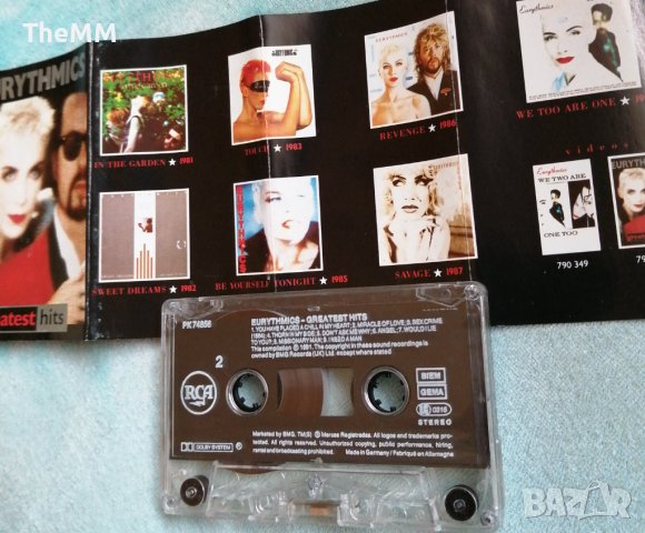Eurythmics - Greatest Hits, снимка 2 - Аудио касети - 44465257