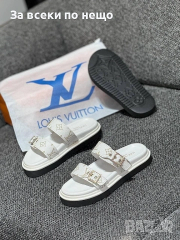 Louis Vuitton Дамски Чехли Луис Витон - Различни Цветове Код E1355, снимка 2 - Чехли - 53970912