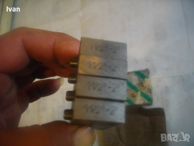1 1/2"-2" цол нови резбонарезни ножове чехославашки на NAREX за винторезка JOPAL 2 за резби на тръби