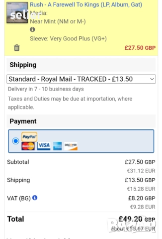 На феновете на RUSH предлагам тази плоча в перфектно състояние: Rush ‎– A Farewell To Kings Издание , снимка 6 - Грамофонни плочи - 52395983