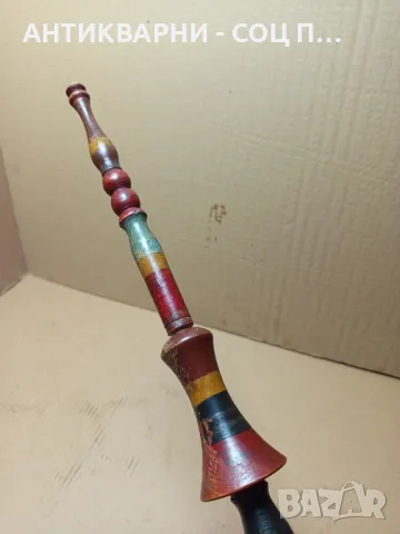 Соц Стара Дървена Хурка., снимка 6 - Антикварни и старинни предмети - 50393696