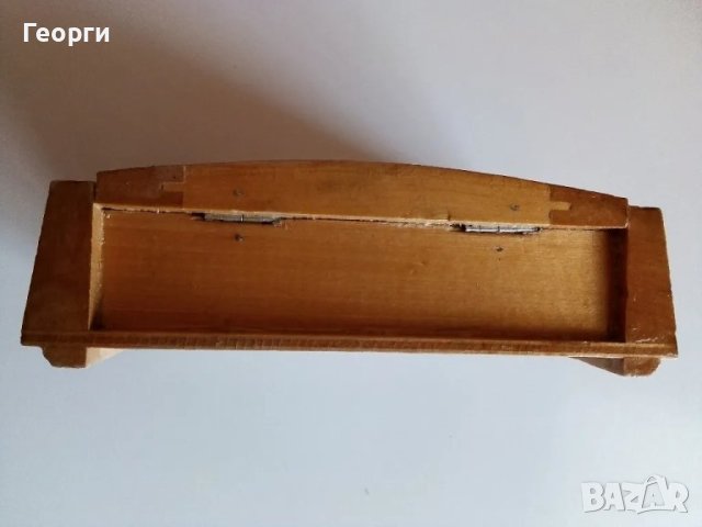 Пирографирана кутия от соц-а, снимка 5 - Декорация за дома - 46467892