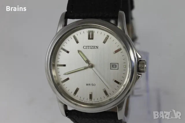 CITIZEN WR50 Стоманен Японски Кварцов Часовник, снимка 3 - Мъжки - 48516280