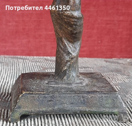 Старинна бронзова скулптура на Венера,която реше косата си, снимка 7 - Антикварни и старинни предмети - 51865041