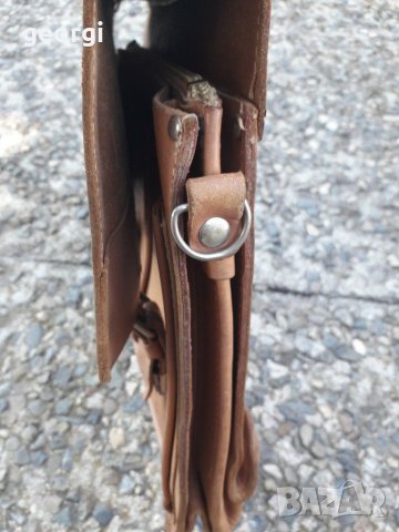 Ретро кожена чанта от естествена кожа , снимка 4 - Други стоки за дома - 30008740