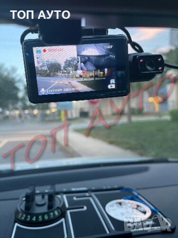 Видеорегистратор DVR 3" Дисплей Вътрешна Камера Full HD, снимка 10 - Аксесоари и консумативи - 39776461