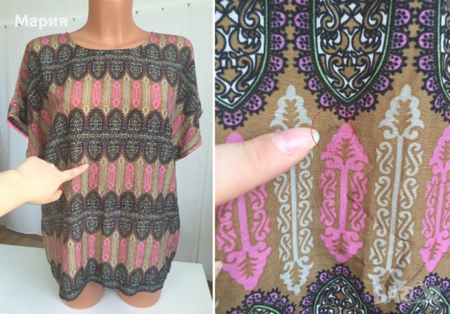 С / М Нова Дамска Блуза от 30% Коприна и 70% Памук Джули Фагерхолт Julie Fagerholt, снимка 18 - Корсети, бюстиета, топове - 42741745