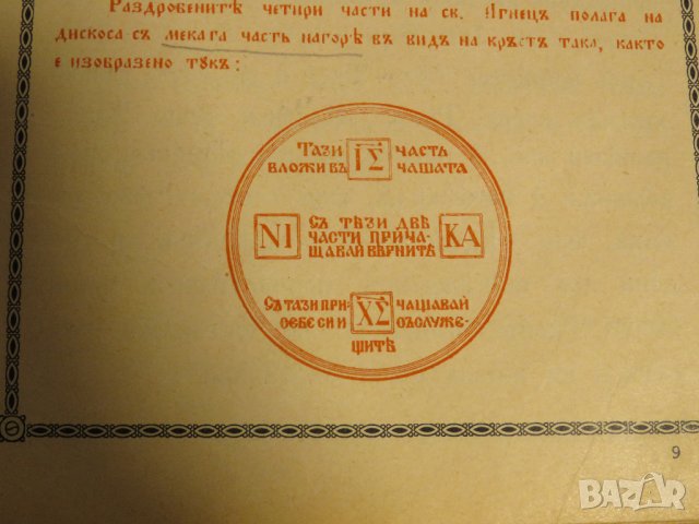 Стар православен СЛУЖЕБНИК, богослужебна книга  - изд. 1928 г. Светия синод на българската църква, снимка 8 - Антикварни и старинни предмети - 31553525