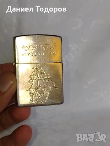Оригинална Запалка Зипо Bradford PA-V с Кораб