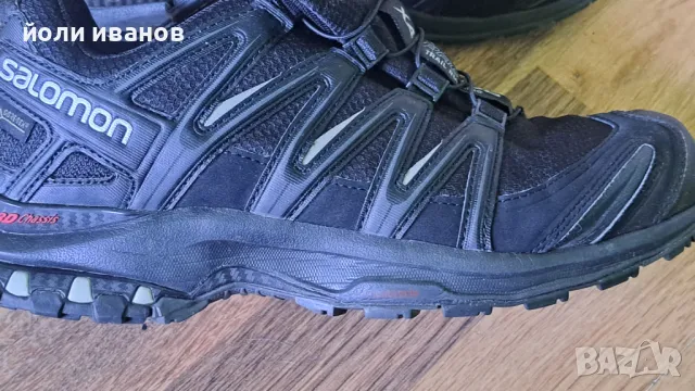 Salomon-gore tex-трекинг обувки-39 1/3 номер, снимка 5 - Маратонки - 50305176