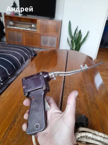 Стар индукционен поялник #18, снимка 2 - Антикварни и старинни предмети - 48407661