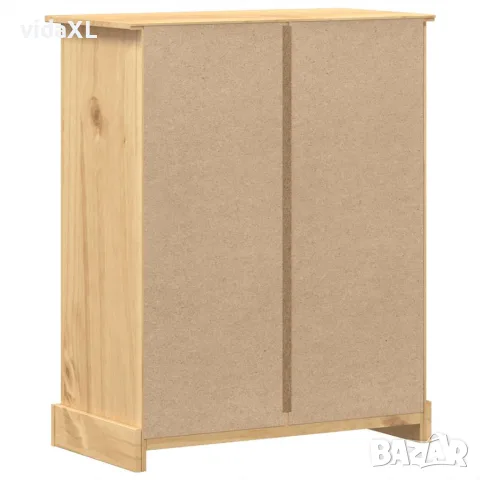 vidaXL Скрин Corona, 92x48x114 см, бор масив, снимка 6 - Скринове - 56147385