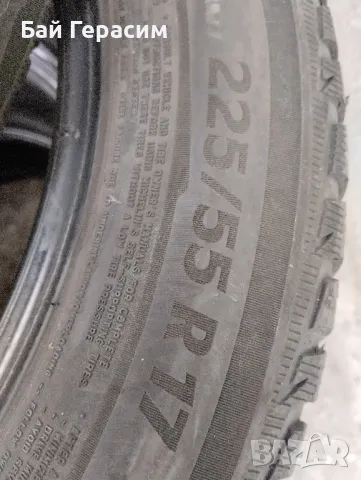 225 55 17 Мишелин Алпин , снимка 5 - Гуми и джанти - 49816014