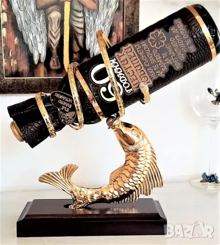 Златна риба - Подарък за 50 годишен юбилей, снимка 5 - Подаръци за юбилей - 48032194