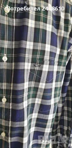 Paul & Shark Cotton  Mens Size 43  / XL ОРИГИНАЛ! МЪЖКА РИЗА!, снимка 7 - Ризи - 50272445
