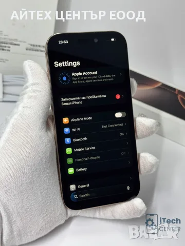 iPhone 16 Pro, 256GB, Desert Titanium, 89% батерия, КАТО НОВ, 1г. ГАРАНЦИЯ!, снимка 3 - Apple iPhone - 56005582