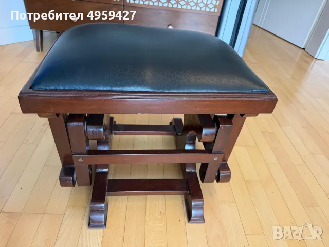 Люлеещ се фотьойл, снимка 3 - Дивани и мека мебел - 56225006
