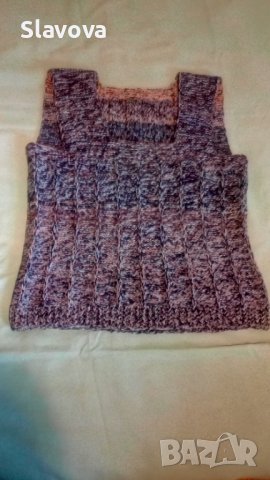  Вълнени Дамски Елеци от естествена вълнена прежда- Разпродажба, снимка 7 - Жилетки - 7289152