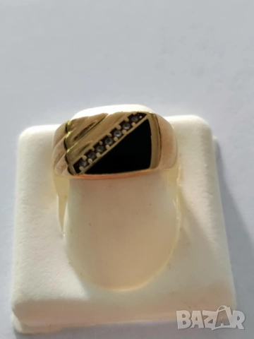 златен пръстен 48635, снимка 1