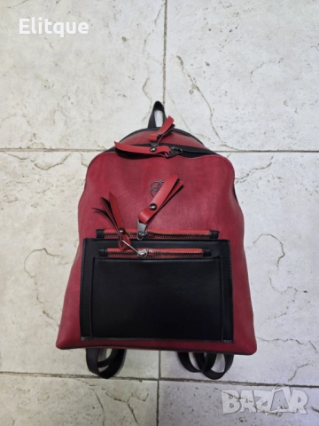 Дамска ежедневна кожена раница за всяка визия