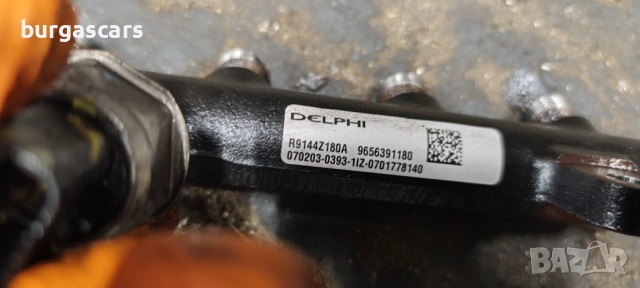 Горивна рейка 9656391180 Peugeot 407 2.0 HDI - 80лв, снимка 2 - Части - 52027970