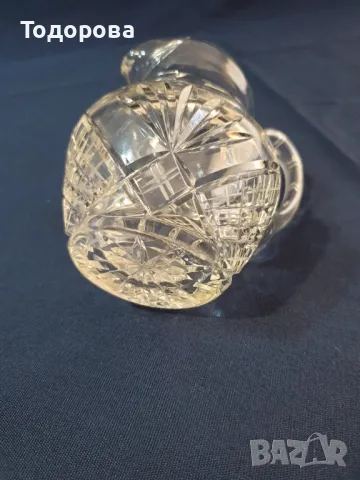 Кристална каничка, снимка 5 - Сервизи - 47323064
