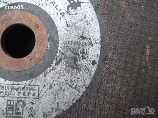 Диск "MOLE MAB - 400х4х25,4" за ъглошлайф, снимка 3 - Други инструменти - 42499426