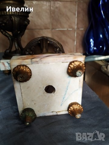 две барокови декорации за каминен часовник, снимка 8 - Антикварни и старинни предмети - 30039390