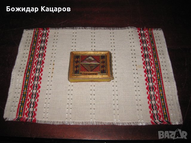 Стара табакера, ръчна изработка. Цена 7 евро. Пращам по Еконт., снимка 3 - Антикварни и старинни предмети - 35332077