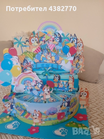 картонена торта 