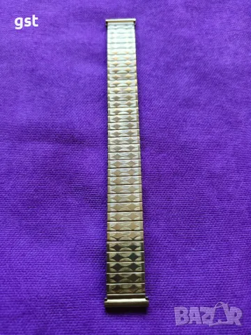 Качество Позлата Стомана Редка Каишка Ръчен Часовник Ретро 1980, снимка 1