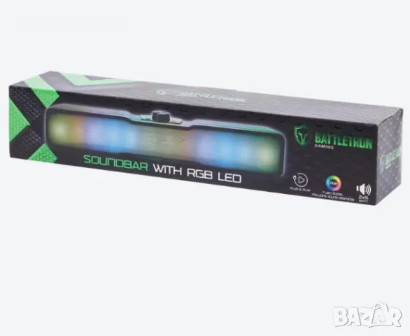 Геймърски Саундбар Колонка c RGB, снимка 5 - Тонколони - 56474276