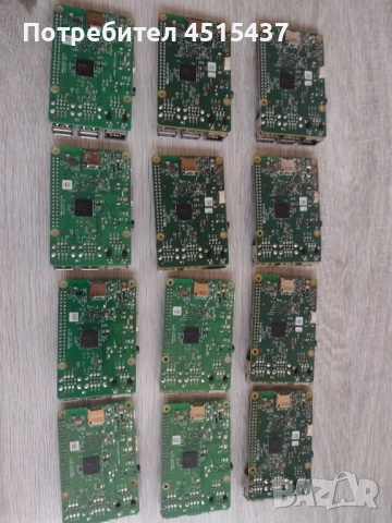 Lot 12 броя Raspberry Pi 3B мини компютри, снимка 5 - Работни компютри - 51529936