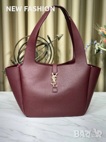 Дамски Кожени Чанти ✨ Yves Saint Laurent , снимка 7 - Чанти - 51758277