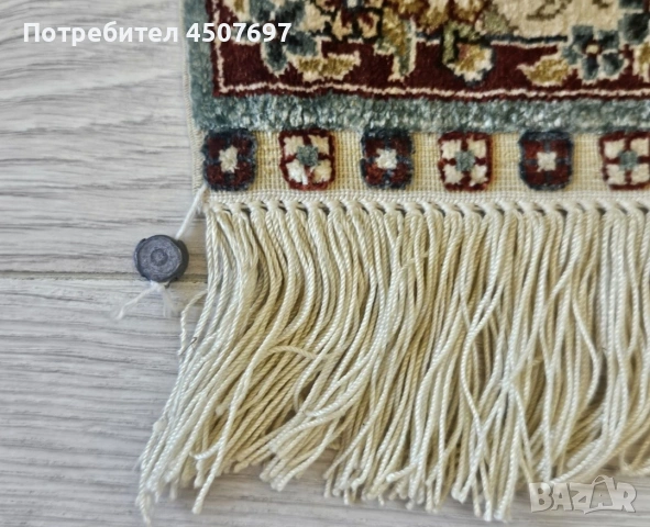 Килим Hereke Копринено Искуство., снимка 6 - Антикварни и старинни предмети - 53035623