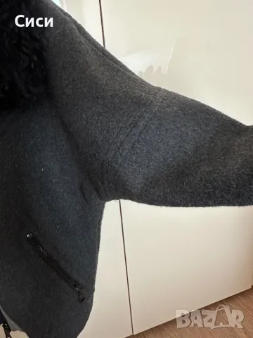 Яке с подвижна яка от вълна, снимка 2 - Якета - 47950492