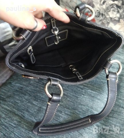 Дизайнерска дамска чанта "Coach"® / естествена кожа / genuine cowleader bag , снимка 7 - Чанти - 42604150