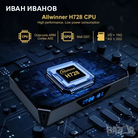 Q96 Pro Plus TVbox,8 core,64 rom, Android 14 Нов, снимка 4 - Плейъри, домашно кино, прожектори - 55071173